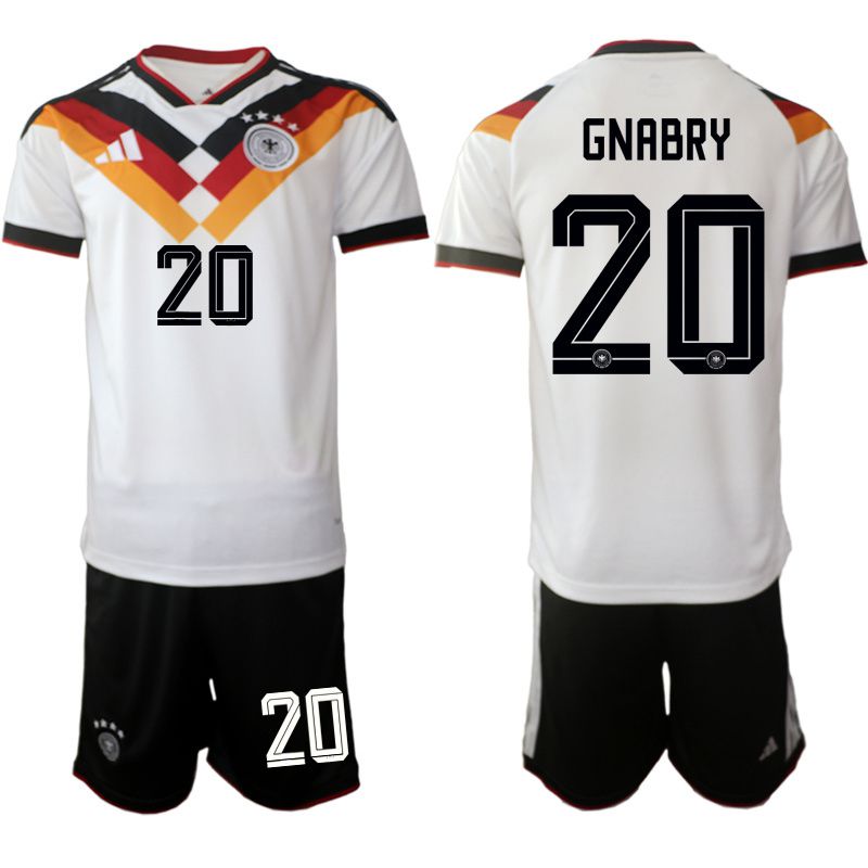 Men 2026 World Cup National Team Germany home white #20 Soccer Jersey